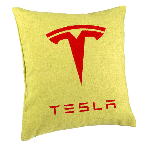 Perna Decorativa, Tesla, 40×40 cm, Verde, Husa Detasabila, Burduf 5 bpvrd0749