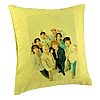 Perna Decorativa, Stray Kids 9, 40×40 cm, Verde, Husa Detasabila, Burduf 7 bpvrd0758