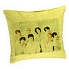 Perna Decorativa, Stray Kids 10, 40×40 cm, Verde, Husa Detasabila, Burduf 7 bpvrd0759