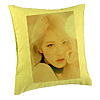 Perna Decorativa BlackPink Rose 4, 40×40 cm, Verde, Husa Detasabila, Burduf 7 bpvrd0768