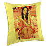 Perna Decorativa BlackPink Jisoo 4, 40×40 cm, Verde, Husa Detasabila, Burduf 7 bpvrd0777