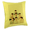 Perna Decorativa BTS Army 7, 40×40 cm, Verde, Husa Detasabila, Burduf 7 bpvrd0783