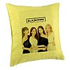 Perna Decorativa BlackPink, Model 6, 40x40 cm, Verde, Husa Detasabila, Burduf 7 bpvrd0791