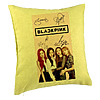 Perna Decorativa BlackPink, Model 16, 40x40 cm, Verde, Husa Detasabila, Burduf 7 bpvrd0801