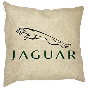 Perna Decorativa, Jaguar, 40×40 cm, Husa Detasabila, Burduf