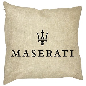 Perna Decorativa, Maserati, 40×40 cm, Husa Detasabila, Burduf