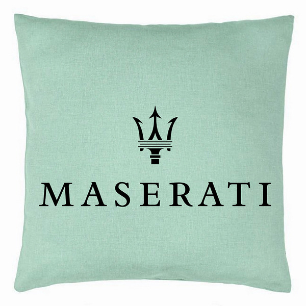 Perna Decorativa, Maserati, 40×40 cm, Verde Menta, Husa Detasabila, Burduf 5 bsc0734 5