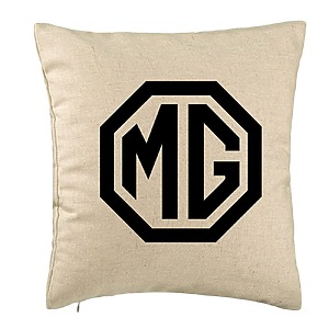 Perna Decorativa, MG, 40×40 cm, Bej, Husa Detasabila, Burduf