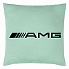 Perna Decorativa, AMG, 40×40 cm, Verde Menta, Husa Detasabila, Burduf 7 bsc0737 5