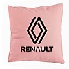 Perna Decorativa, Renault, 40x40 cm, Roz, Husa Detasabila, Burduf 7 bsc0738 4
