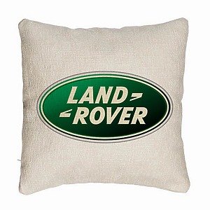 Perna Decorativa Canapea , Land Rover, 40×40 cm, Husa Detasabila, Burduf