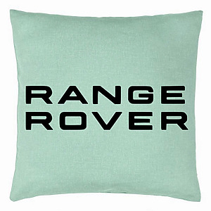 Perna Decorativa, Range Rover, 40×40 cm, Verde Menta, Husa Detasabila, Burduf