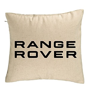 Perna Decorativa, Range Rover, 40×40 cm, Bej, Husa Detasabila, Burduf
