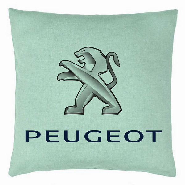 Perna Decorativa, Peugeot, 40×40 cm, Verde Menta, Husa Detasabila, Burduf 5 bsc0741 5