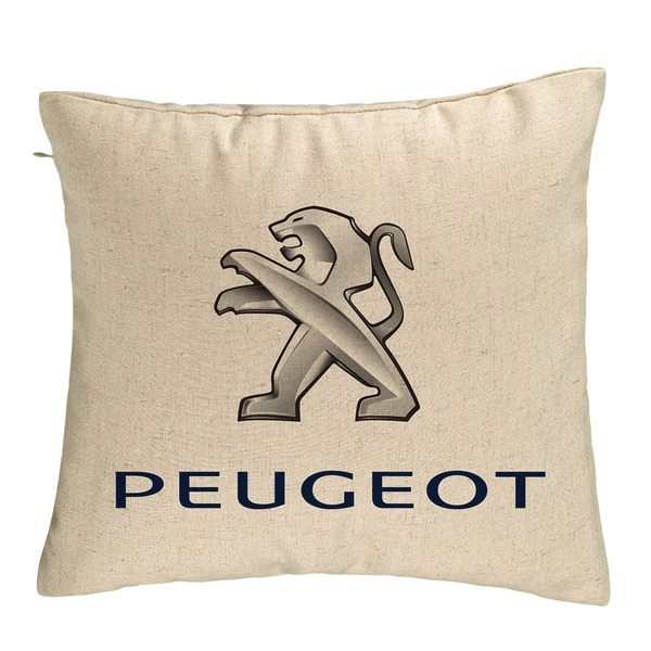 Perna Decorativa, Peugeot, 40×40 cm, Bej, Husa Detasabila, Burduf 5 bsc0741 rotated e1740787648758