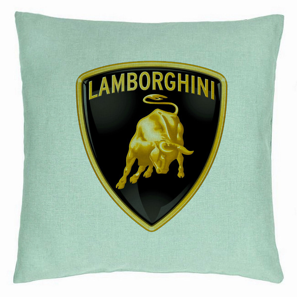 Perna Decorativa, Lamborghini, 40×40 cm, Verde Menta, Husa Detasabila, Burduf 5 bsc0743 5