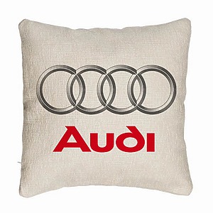 Perna Decorativa Canapea , Audi, 40×40 cm, Husa Detasabila, Burduf