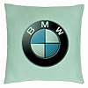 Perna Decorativa, BMW, 40×40 cm, Verde Menta, Husa Detasabila, Burduf 7 bsc0746 5