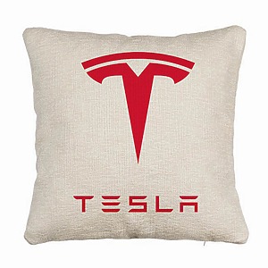 Perna Decorativa Canapea , Tesla, 40×40 cm, Husa Detasabila, Burduf