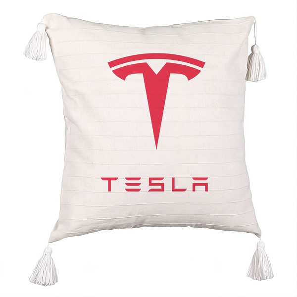 Perna Decorativa cu Franjuri , Tesla, 45×45 cm, Cu fermoar 5 bsc0749 3