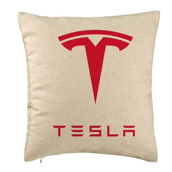 Perna Decorativa, Tesla, 40×40 cm, Bej, Husa Detasabila, Burduf 5 bsc0749