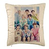 Perna Decorativa, Stray Kids 2, 40×40 cm, Bej, Husa Detasabila, Burduf 7 bsc0751