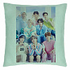 Perna Decorativa, Stray Kids 2, 40×40 cm, Verde Menta, Husa Detasabila, Burduf 7 bsc0751 5