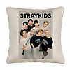Perna Decorativa Canapea , Stray Kids 4, 40×40 cm, Husa Detasabila, Burduf 7 bsc0753 1