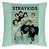 Perna Decorativa, Stray Kids 4, 40×40 cm, Verde Menta, Husa Detasabila, Burduf 7 bsc0753 5