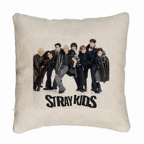 Perna Decorativa Canapea , Stray Kids 6, 40×40 cm, Husa Detasabila, Burduf 5 bsc0755 1 rotated e1741034930522