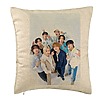 Perna Decorativa, Stray Kids 9, 40×40 cm, Bej, Husa Detasabila, Burduf 7 bsc0758