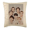 Perna Decorativa, Stray Kids 11, 40×40 cm, Bej, Husa Detasabila, Burduf 7 bsc0760