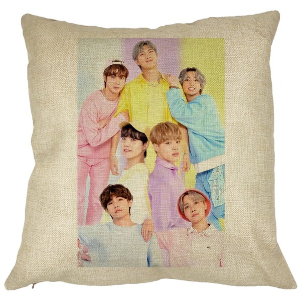 Perna Decorativa, Stray Kids 13, 40×40 cm, Husa Detasabila, Burduf 11 bsc0762 2