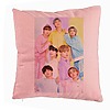 Perna Decorativa, Stray Kids 13, 40x40 cm, Roz, Husa Detasabila, Burduf 7 bsc0762 4
