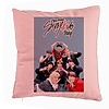 Perna Decorativa, Stray Kids 15, 40x40 cm, Roz, Husa Detasabila, Burduf 7 bsc0764 4