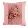Perna Decorativa BlackPink Rose 3, 40x40 cm, Roz, Husa Detasabila, Burduf 7 bsc0767 4