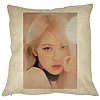 Perna Decorativa BlackPink Rose 4, 40×40 cm, Husa Detasabila, Burduf 16 bsc0768 2