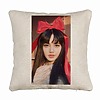 Perna Decorativa Canapea BlackPink Lisa 1, 40×40 cm, Husa Detasabila, Burduf 7 bsc0770 1