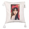 Perna Decorativa cu Franjuri BlackPink Lisa 1, 45×45 cm, Cu fermoar 7 bsc0770 3