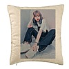 Perna Decorativa BlackPink Lisa 3, 40×40 cm, Bej, Husa Detasabila, Burduf 7 bsc0772