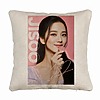 Perna Decorativa Canapea BlackPink Jisoo 3, 40×40 cm, Husa Detasabila, Burduf 7 bsc0776 1