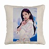 Perna Decorativa Canapea BlackPink Jennie 2, 40×40 cm, Husa Detasabila, Burduf 7 bsc0779 1