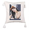 Perna Decorativa cu Franjuri BlackPink Jennie 3, 45×45 cm, Cu fermoar 7 bsc0780 3