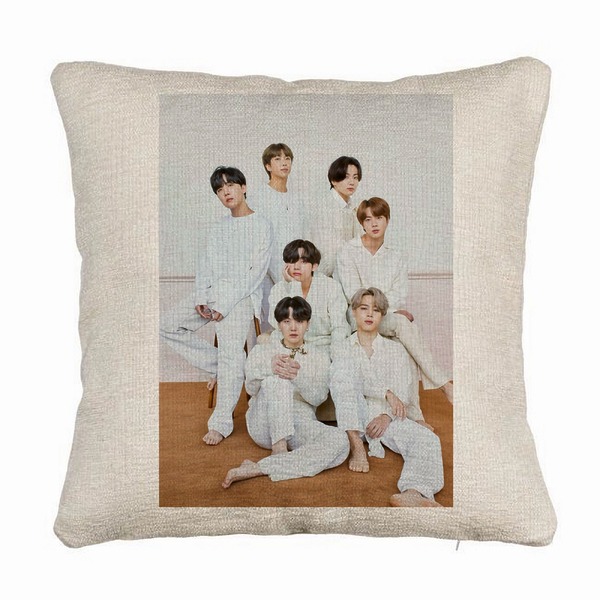 Perna Decorativa Canapea BTS Army 8, 40×40 cm, Husa Detasabila, Burduf 5 bsc0784 1