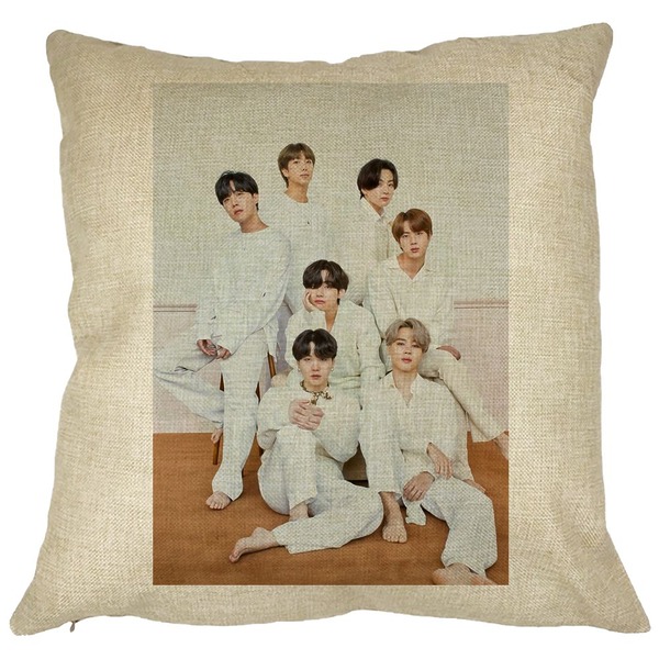 Perna Decorativa BTS Army 8, 40×40 cm, Husa Detasabila, Burduf 11 bsc0784 2