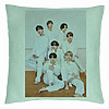 Perna Decorativa BTS Army 8, 40×40 cm, Verde Menta, Husa Detasabila, Burduf 7 bsc0784 5