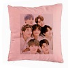 Perna Decorativa BTS Army 10, 40x40 cm, Roz, Husa Detasabila, Burduf 7 bsc0786 4