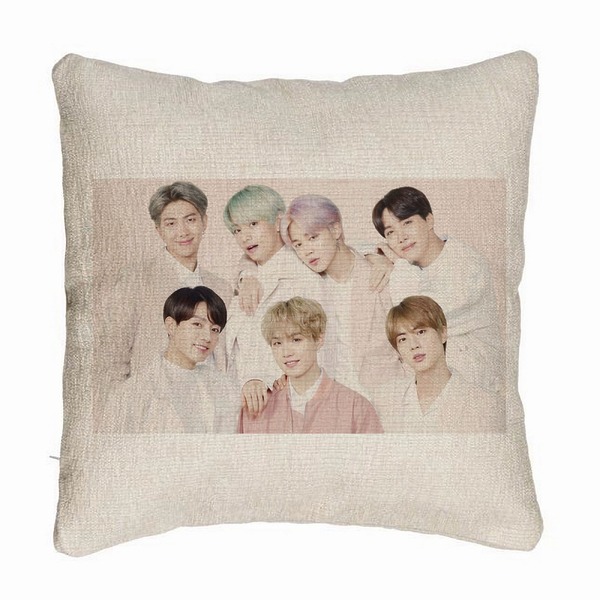 Perna Decorativa Canapea BTS Army 12, 40×40 cm, Husa Detasabila, Burduf 5 bsc0788 1