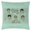 Perna Decorativa BTS Army 12, 40×40 cm, Verde Menta, Husa Detasabila, Burduf 7 bsc0788 5