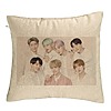 Perna Decorativa BTS Army 12, 40×40 cm, Bej, Husa Detasabila, Burduf 7 bsc0788 rotated e1740785317792